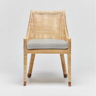 Interlude Home Boca Dining Chair - Natural/ Tint