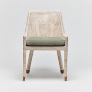 Interlude Home Boca Dining Chair - White Wash/ Fern