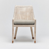Interlude Home Boca Dining Chair - White Wash/ Natural
