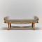 Interlude Home Grayton Bench - Sisal