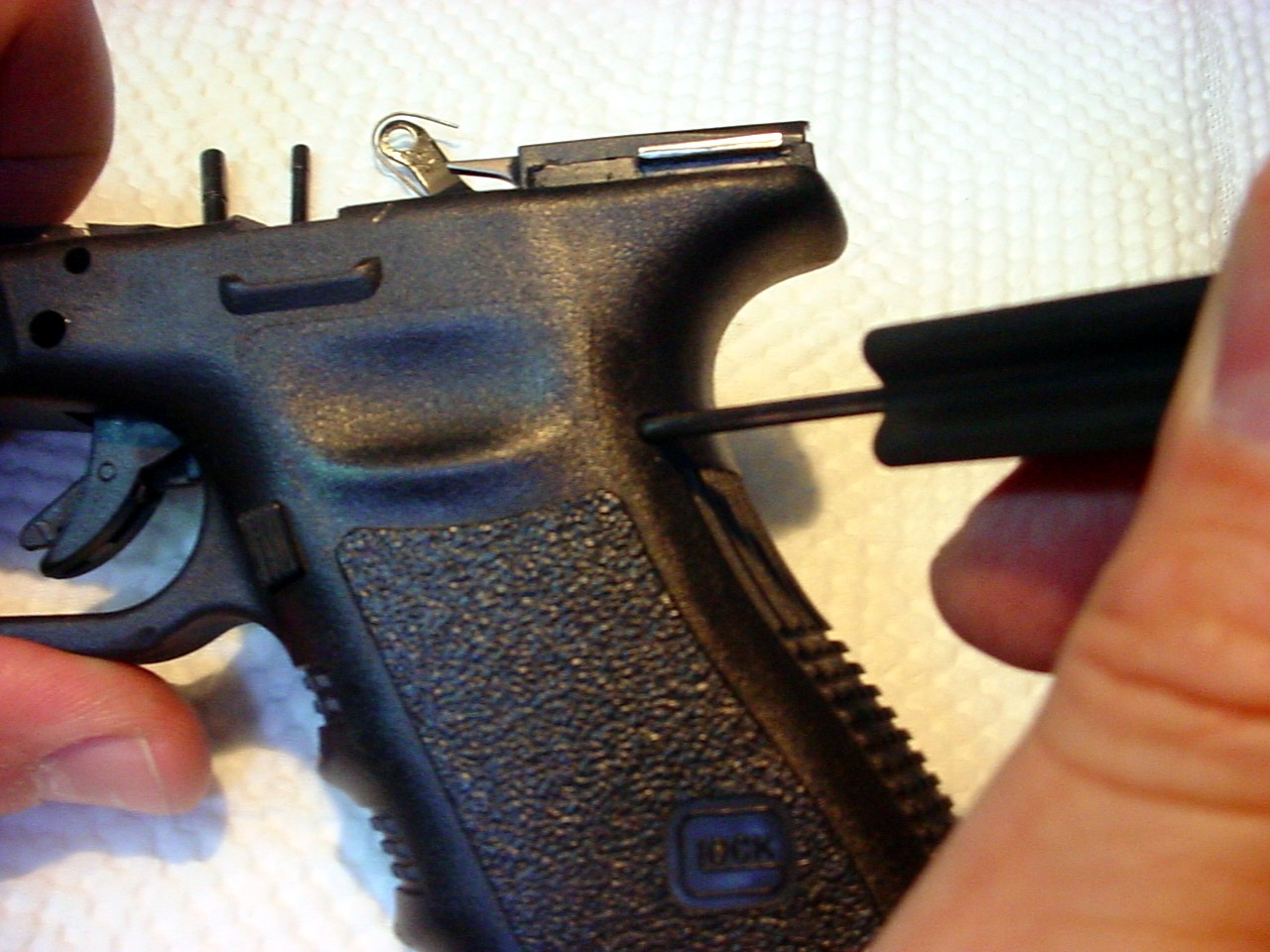 Ghost connector installation visual Ghost connector installation visual