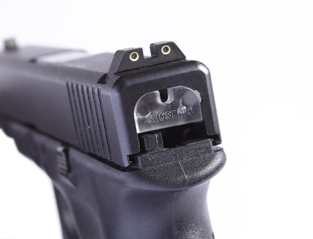 Determining sear & firing pin contact. Determining sear & firing pin contact.