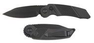 RAT WORX MRX LW CHAIN DRIVE KNIFE S/E BLACK BLADE BLACK HANDLE