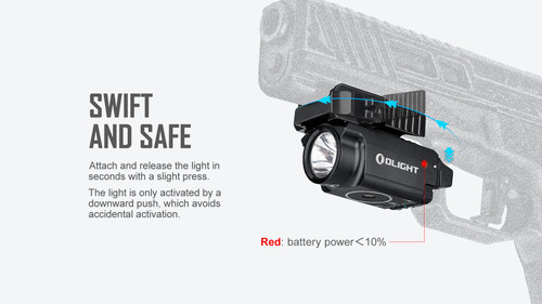 OLIGHT BALDOR Mini w/Green Laser - Ghost Inc.