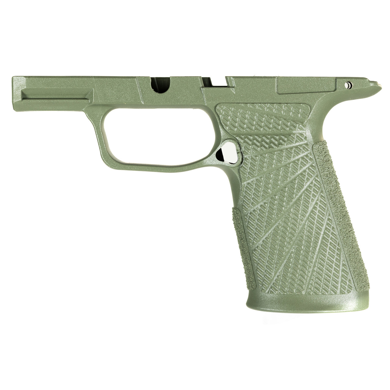 WILSON COMBAT GRIP MODULE P365 XMACRO- NO MANUAL SAFETY - GREEN