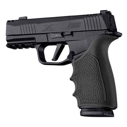 Hogue HandALL Beavertail Grip Sleeve For S&W M&P 9 Shield Plus - Black Rubber