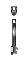 RADIAN WEAPONS-RAMJET FLUTED BARREL W/ AFTERBURNER COMPENSATOR ,9MM, RADIANITE FINISH, INTRA-LOK MOUNTING SYSTEM-FITS GLOCK 48