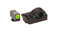 GHOST MAKER GHOST RING SIGHT FOR GLOCK'S 9MM/40 GREEN/GREEN