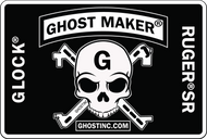 VINYL 2D SKULL CONNECTOR PATCH