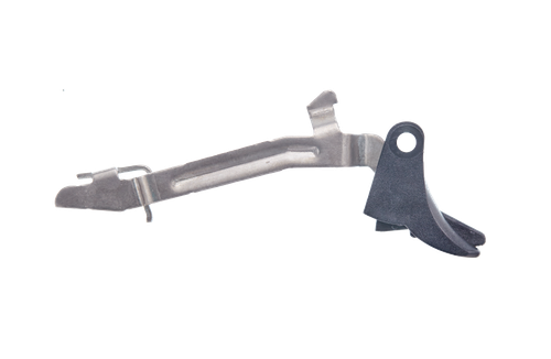 Flat Face Carry Trigger With Bar For Glock Gen 1-4 – Fits 17, 19, 23, 26, 27, 34, 45