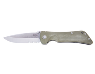 Bad Monkey Custom -G10 Drop Point Serrated-Tumble (SG03040003) (