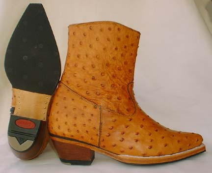 ostrich boots for women