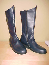 Batman Boots with Front Seam