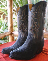 STINGRAY Cowboy Boots-Six Rows of Stitching