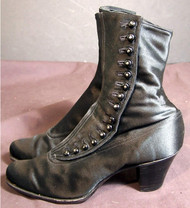 Button boots of the 1890 time era.