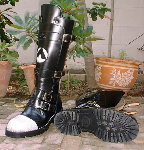 Matrix Boots worn by Neo - Motorcowboy