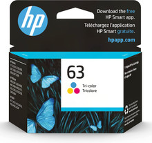 HP 63 Tricolor Original Ink Cartridge | STANDARD CAPACITY | F6U61AN