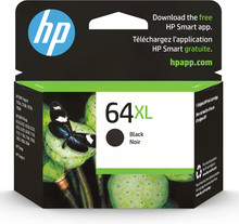 HP 64XL Black Original Ink Cartridge | EXTRA CAPACITY | N9J92AN