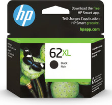 HP 62XL Black Original Ink Cartridge | EXTRA CAPACITY | C2P05AN