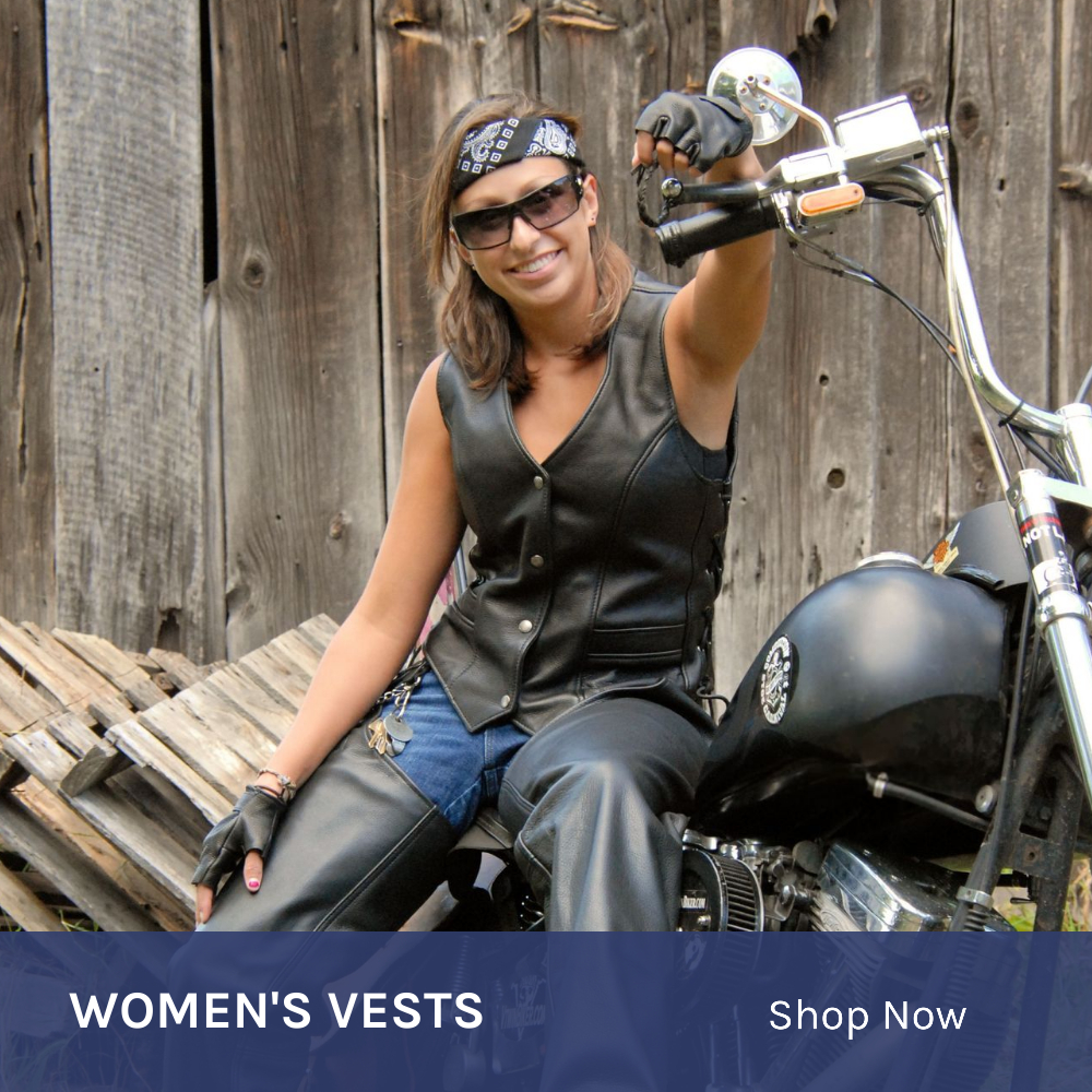 Women Motorcycle Vests