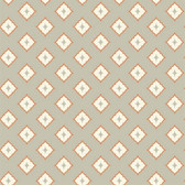 GE3616- Ashford House Geometrics Moroccan Spot Orange-Grey Wallpaper