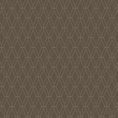 GE3648- Ashford House Geometrics Diamond Lattice Brown Wallpaper
