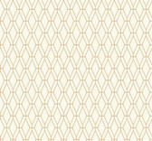 GE3651-Ashford House Geometrics Diamond Lattice Cream Wallpaper