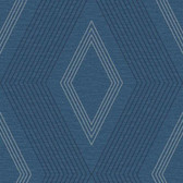 GE3690-Ashford Geometrics Aspen Blue Wallpaper
