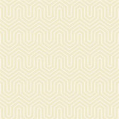 GE3712-Ashford Geometrics Labyrinth Gold Wallpaper