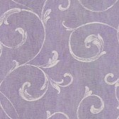 Contemporary Christel Gibby Leafy Scroll Iris Wallpaper CHR11667