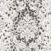 Contemporary Christel Gabriella Ogge Busy Toss Black-White Wallpaper CHR11703