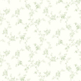 291-72103-Green Mini Floral Trail wallpaper