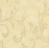 WD3045-Plume Cafe  Modern Scroll Wallpaper