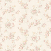 992-68323-Tiffany Blush Satin Floral Trail wallpaper