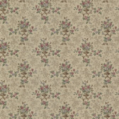 992-68361-Kezea Light Brown Petit Floral Urn wallpaper