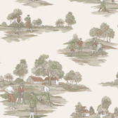 Houndstooth Fairfield Ridge Cotton Pink Wallpaper ML1200