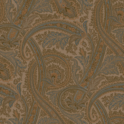 Houndstooth ML1248 Courtney Paisley PAISLEY Wallpaper - indoorwallpaper.com