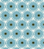 Echo Design 566-44902 Flower Power Aqua Retro Floral wallpaper