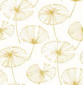 A-Street Prints Paradise Gold Fronds