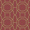 Summer Red Trellis  wallpaper