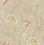Summer Palace Taupe Floral Trail  wallpaper