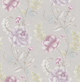 Summer Palace Amethyst Floral Trail  wallpaper