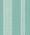 Brynn Turquoise Paisley Stripe  wallpaper