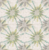 Iris Turquoise Shibori  wallpaper