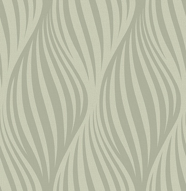 Distinction Taupe Ogee  Contemporary Wallpaper
