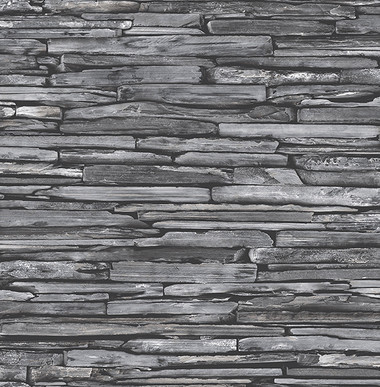 Stacked Slate Charcoal Industrial