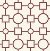 Matrix Burgundy Geometric  wallpaper