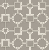 Matrix Taupe Geometric  wallpaper