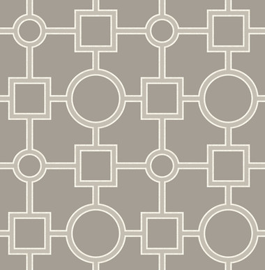 Matrix Taupe Geometric  wallpaper