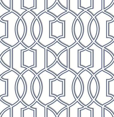 Quantum Blue Trellis  wallpaper